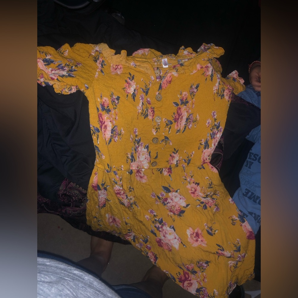 Yellow dress